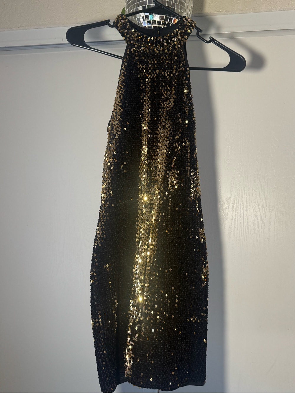 VINTAGE Mystic sequin dress